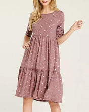 Carregar imagem no visualizador da galeria, Vestido Feminino Com Estampa De Bolinhas